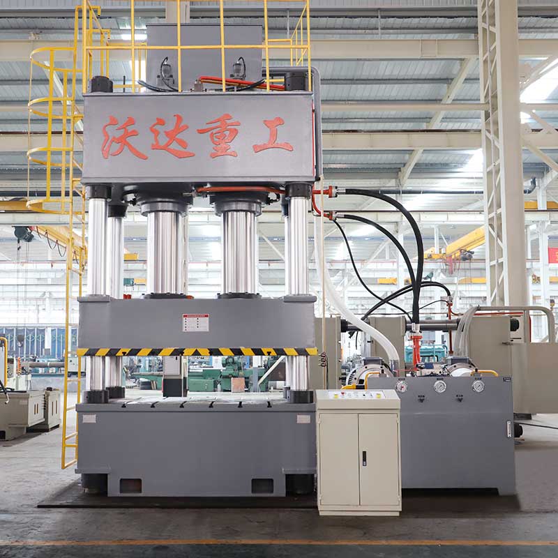 九腳托盤(pán)熱壓成型液壓機(jī)_800噸四柱液壓機(jī)