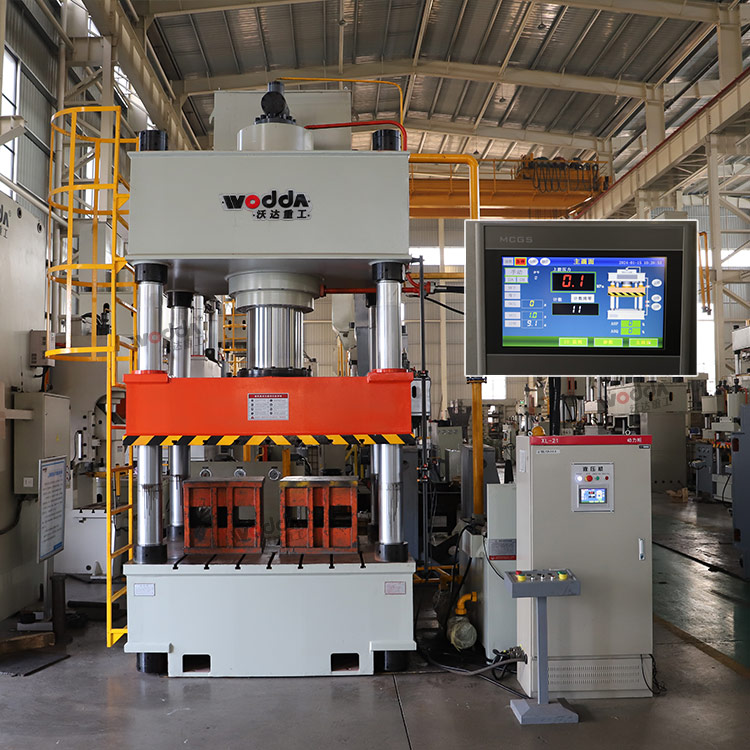 500噸三梁四柱液壓機(圖1) 500噸三梁四柱液壓機