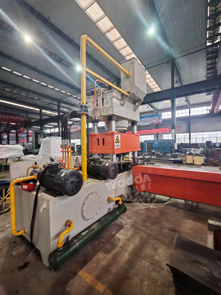 630噸錨桿托盤生產線安裝完成