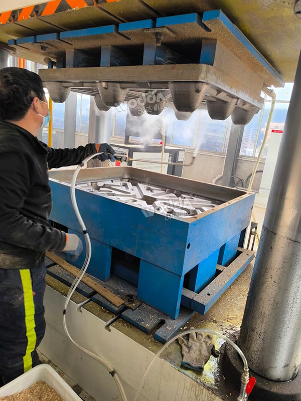 九腳模壓托盤模具 九腳模壓托盤模具